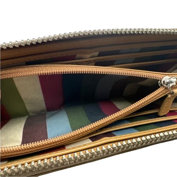 y2k COACH Legacy Zip Around Wallet - Picture 5 of 7